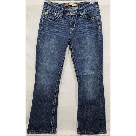 Big Star Womens Jeans Hazel Bootcut Curvy Fit Low Rise Y2K Cowgirl Boho 28 x 29 - Picture 1 of 16